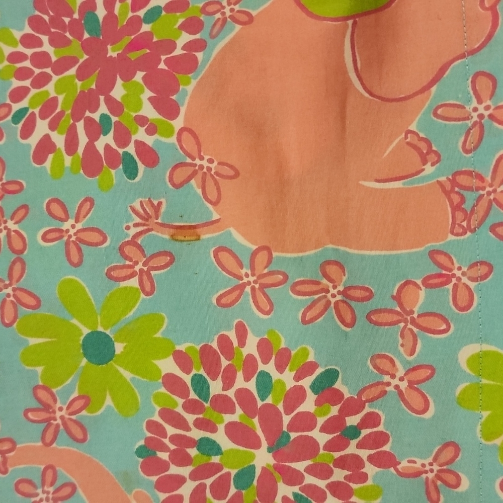 Lilly Pulitzer White Label Pink Elefrance Skort - Picture 10 of 11